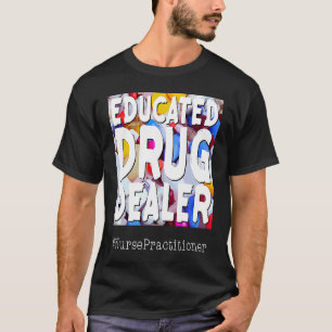 Camiseta Enfermería Vida Humor Cita Enfermero Auxiliar Cuid