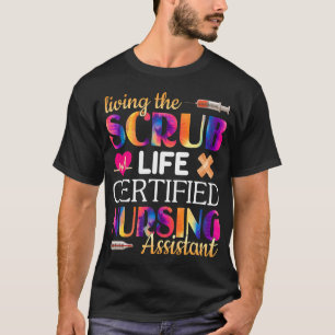 Camiseta Enfermería Viviendo La Enfermería A Certificada De