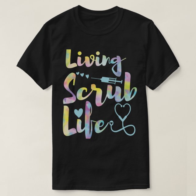 Camiseta Enfermería viviendo la Enfermería certificada por  (Diseño del anverso)