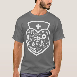 Camiseta Enfermero cardíaco