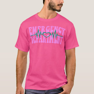 Camiseta Enfermero certificado de sala de emergencias Técni