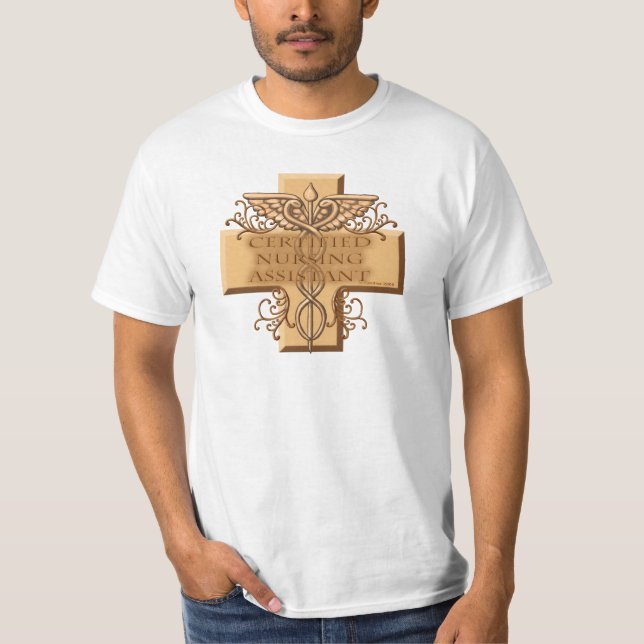 Camiseta Enfermero CNA de Cross Caduceus (Anverso)