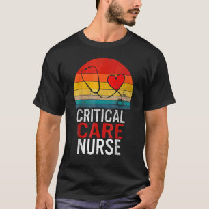 Camiseta Enfermero De Atención Crítica Enfermeras Icu Seman