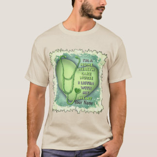 Camiseta Enfermero de cuidado de la salud en el hogar del c