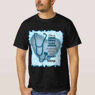 Camiseta Enfermero de cuidados a largo plazo en el corazón