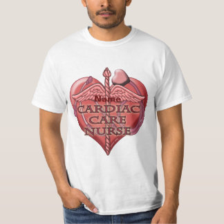 Camiseta Enfermero de Cuidados Cardiacos de Heart Caduceus