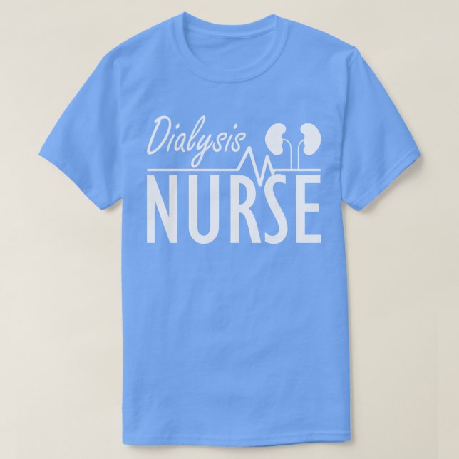Camiseta Enfermero de diálisis w (Diseño del anverso)