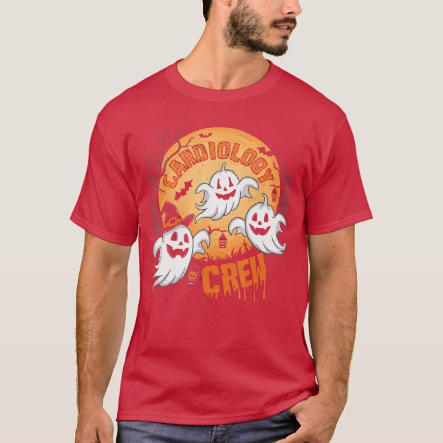 Camiseta enfermero de diología Halloween Enfermería espumos (Anverso)