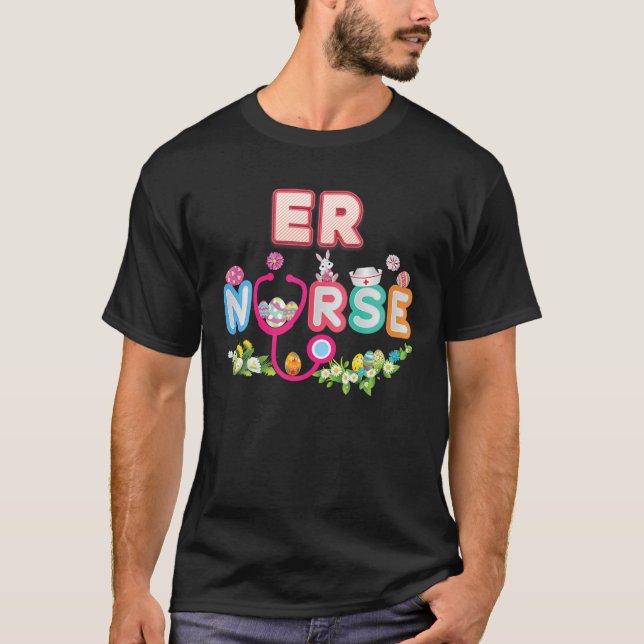 Camiseta Enfermero de enfermera conejo Semana Santa Enferme (Anverso)