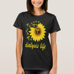 Camiseta Enfermero de enfermería de diálisis Cuidados del p
