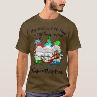 Camiseta Enfermero De Enfermería De Hospicio Cristales De H