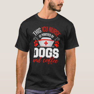 Camiseta Enfermero De Enfermería De Icu Café De Perro Enfer