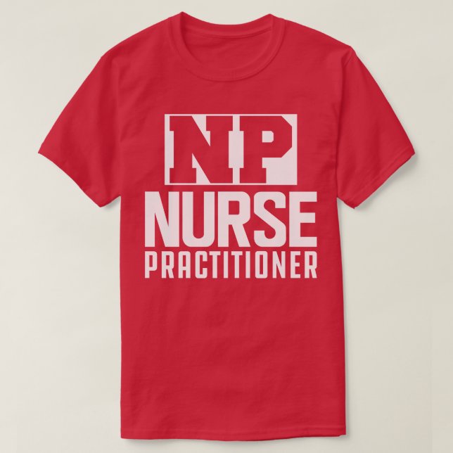 Camiseta Enfermero de enfermería de NP w (Diseño del anverso)