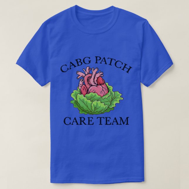 Camiseta Enfermero de enfermería del CVICU CABG e Equipo Ca (Diseño del anverso)