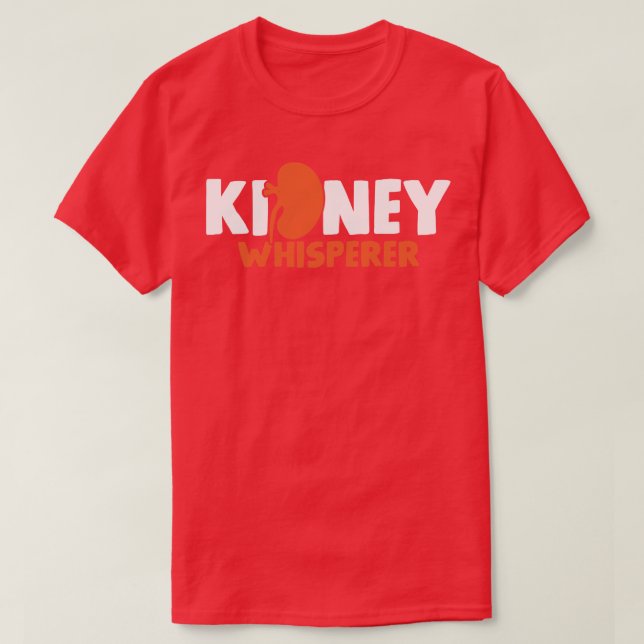 Camiseta Enfermero de enfermería diálisis renal Técnico de  (Diseño del anverso)