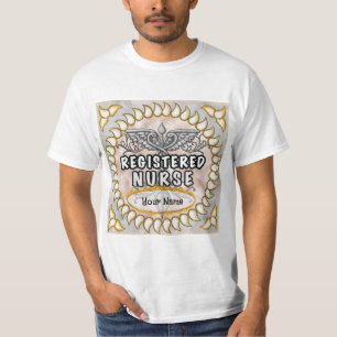 Camiseta Enfermero de enfermería registrado Caduceus