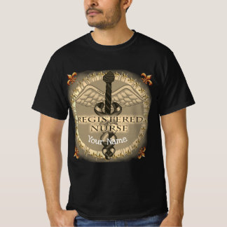 Camiseta Enfermero de enfermería registrado Caduceus