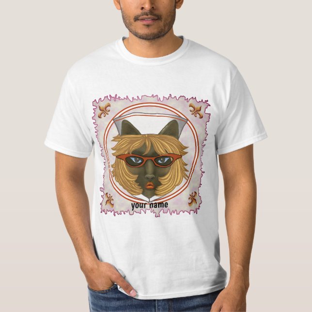 Camiseta Enfermero de gatos (Anverso)