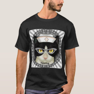 Camiseta Enfermero de gatos de Tuxedo