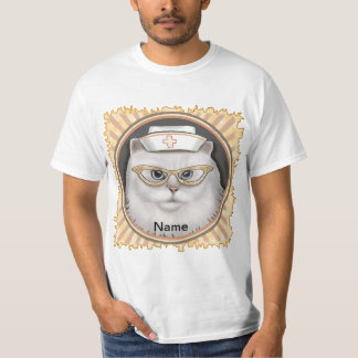 Camiseta Enfermero de gatos persa