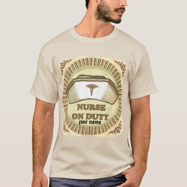 Camiseta Enfermero de guardia (Anverso)