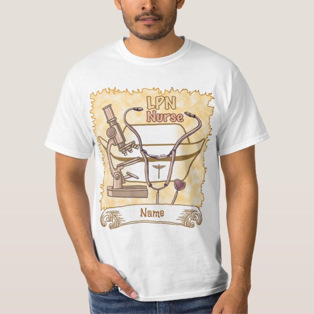 Camiseta Enfermero de Guay LPN (Anverso)