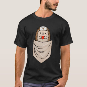 Camiseta Enfermero De Hedgehog En Enfermeras Pediátricas De