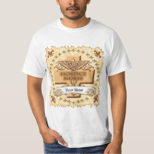Camiseta Enfermero de hospicio de Cross Caduceus