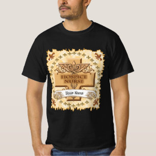 Camiseta Enfermero de hospicio de Cross Caduceus