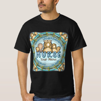 Camiseta Enfermero de humor arcoiris