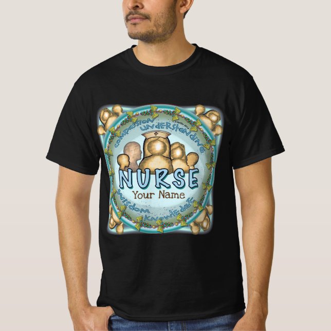 Camiseta Enfermero de humor arcoiris (Anverso)