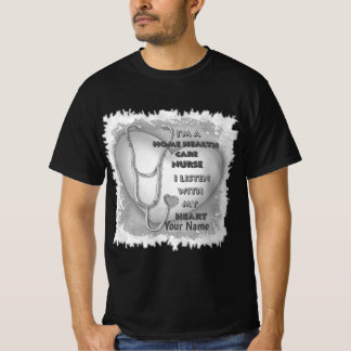 Camiseta Enfermero de la Enfermería de Salud del Corazón Gr