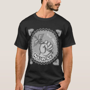 Camiseta Enfermero de la mano de Caduceus