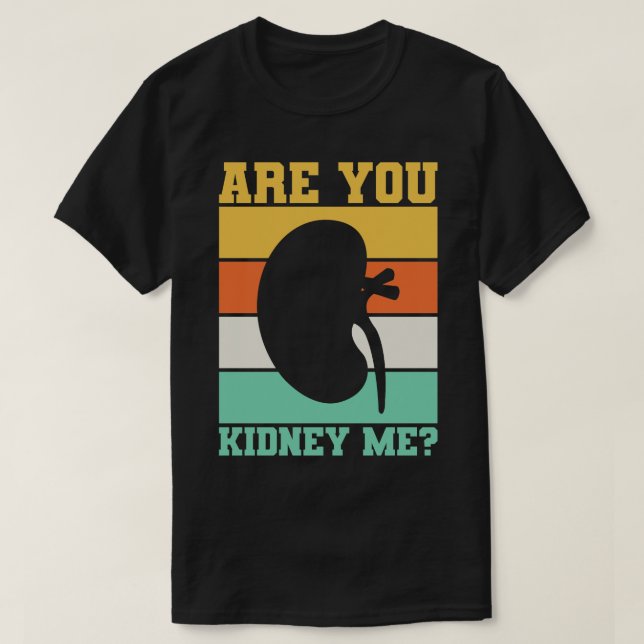 Camiseta Enfermero de nefrología por diálisis renal (Diseño del anverso)