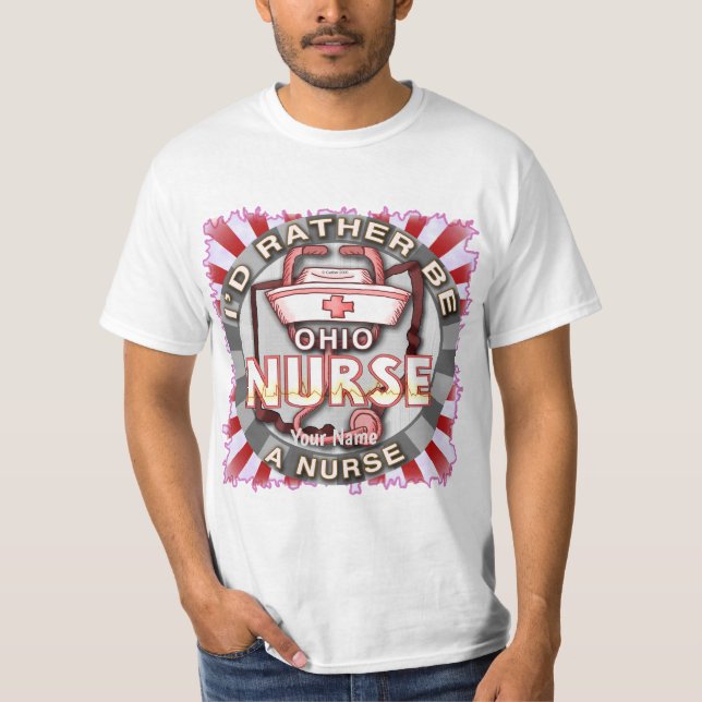 Camiseta Enfermero de Ohio (Anverso)