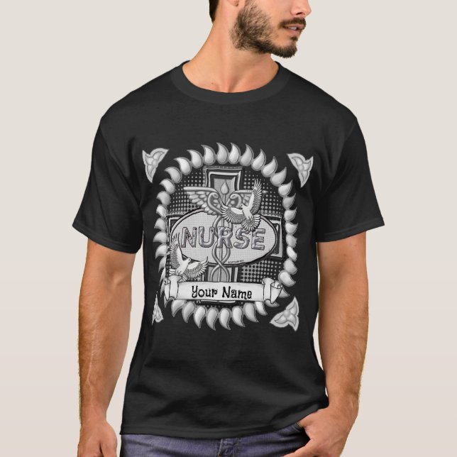 Camiseta Enfermero de palomas de ovario (Anverso)
