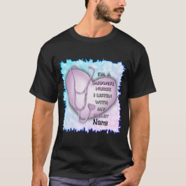 Camiseta Enfermero de parteras moradas