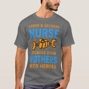 Camiseta Enfermero de parto y parto Enfermero de turno noct