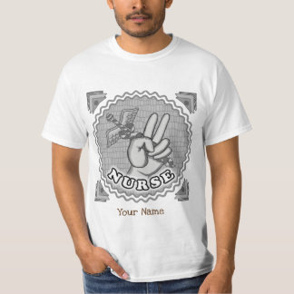 Camiseta Enfermero de Paz caduceus