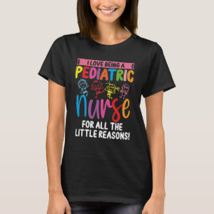 Camiseta Enfermero de PEDS para toda la pequeña enfermera p