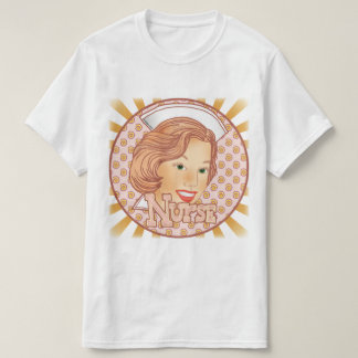 Camiseta Enfermero de pelo marrón claro
