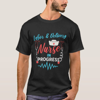 Camiseta Enfermero De Prestación De Trabajo En La Escuela D