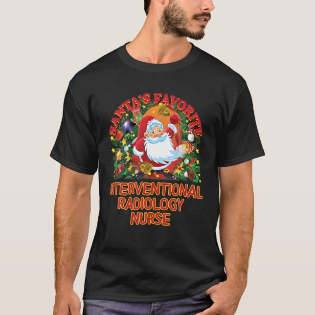 Camiseta Enfermero de Radiología Interventiva Favorito de S (Anverso)