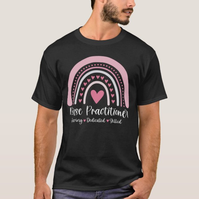 Camiseta Enfermero de Rainbow Practiderer NP Enfermería méd (Anverso)