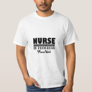 Camiseta Enfermero de regalo de enfermería en curso Por fav