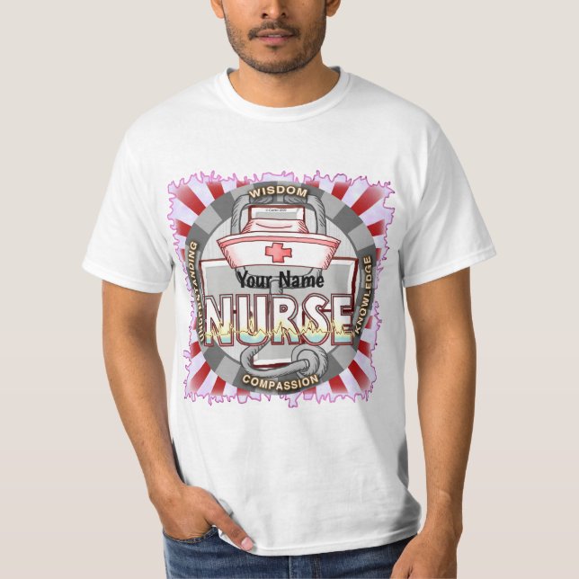 Camiseta Enfermero de sabiduría (Anverso)