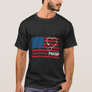 Camiseta Enfermero De Salud Mental Practicante Bandera De E