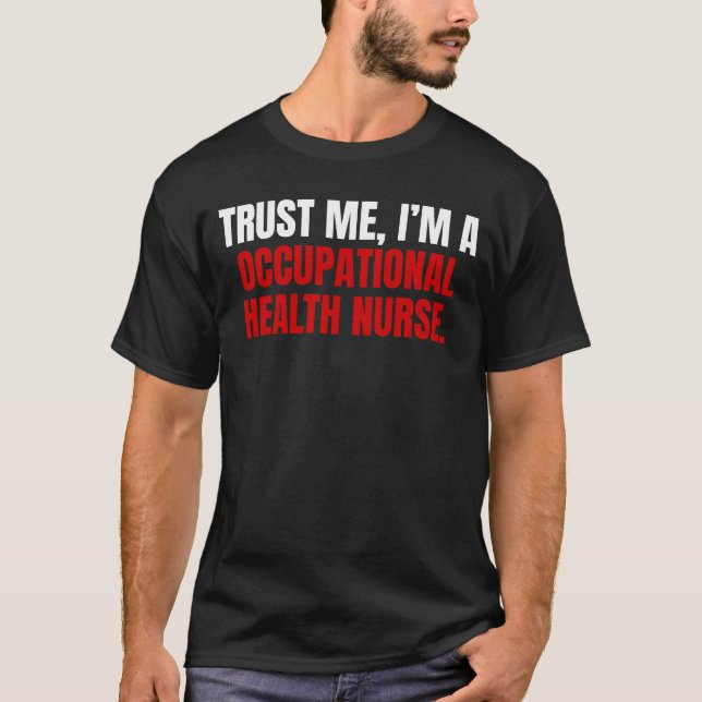 Camiseta Enfermero de Salud Ocupacional (Anverso)