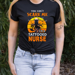 Camiseta Enfermero de tatuaje de Halloween