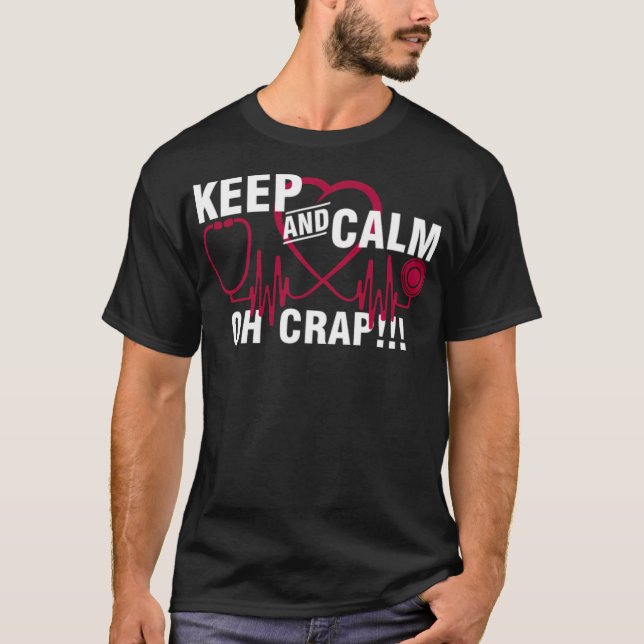 Camiseta Enfermero de urgencias (1) corazón (Anverso)
